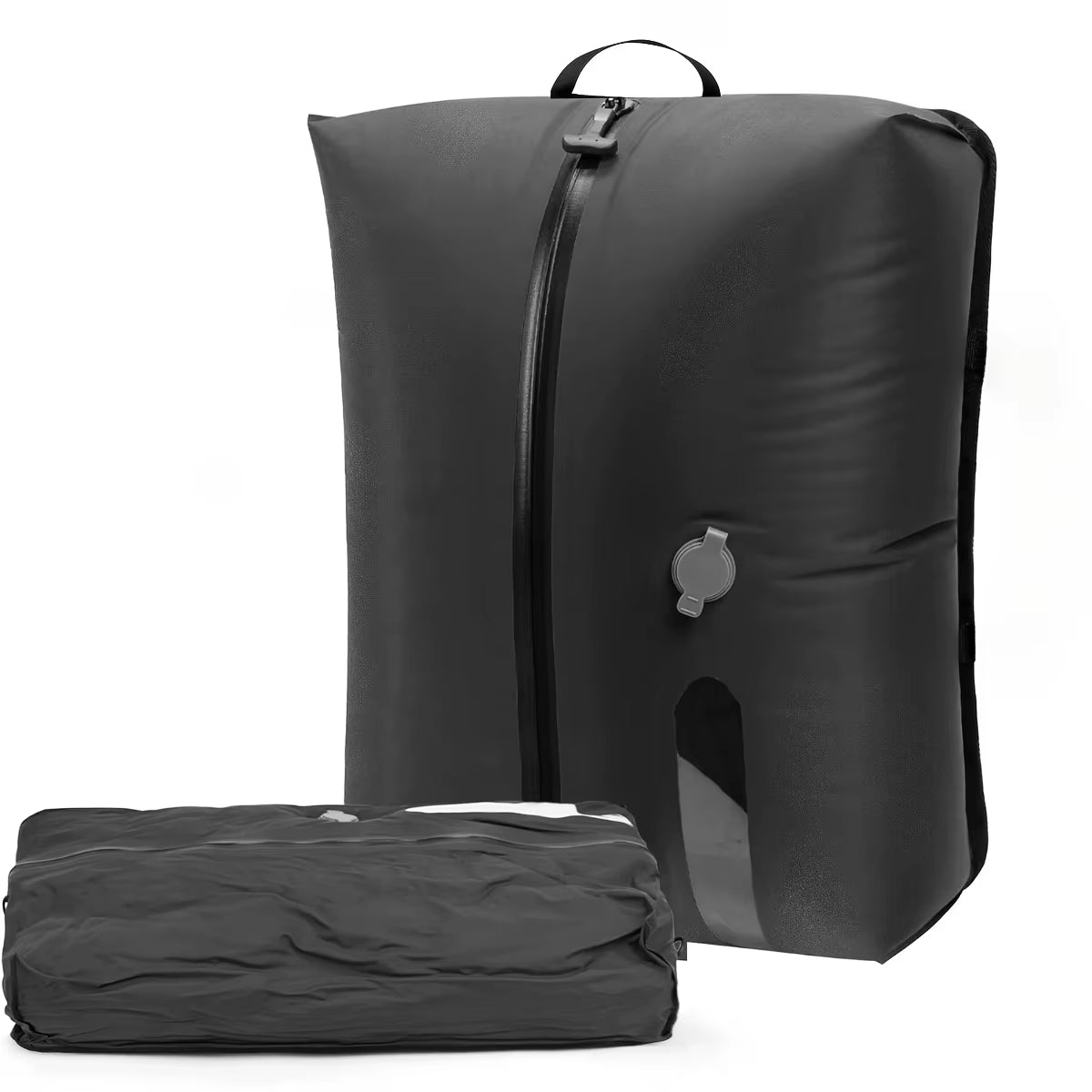 Travel Vacuum Sealed Bag, Professional Luggage Vacuum Compression Bag, Reusable Vacuum Bag, save 60% Space