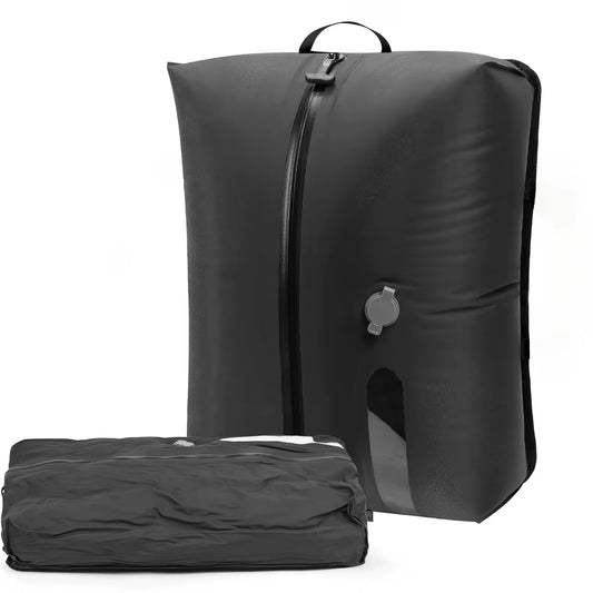 Travel Vacuum Sealed Bag, Professional Luggage Vacuum Compression Bag, Reusable Vacuum Bag, save 60% Space